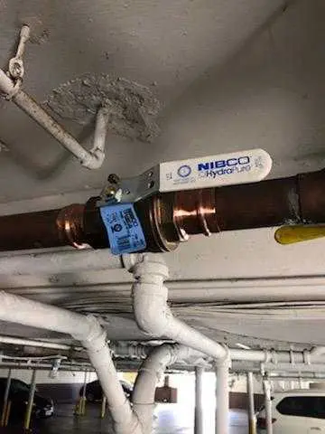 Copper pipe repair and valve work for Gas Leak Detection in Hygiene